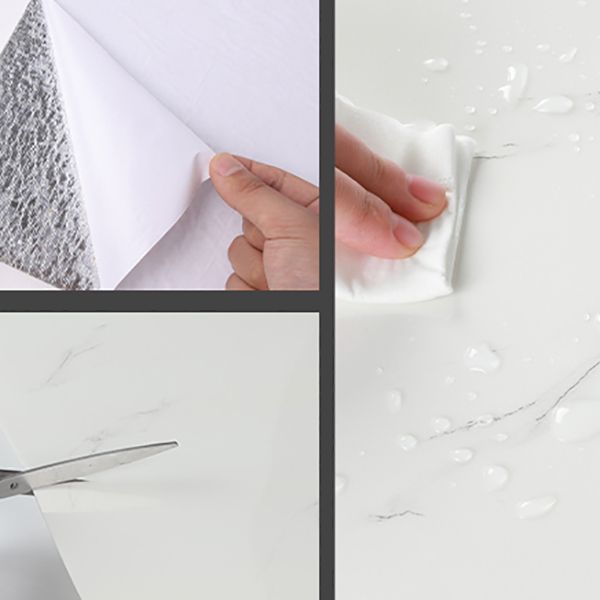 Skorter | 10 Pack 12" X 23" PVC rectangular Peel & Stick field tile kitchen and bathroom back paneling
