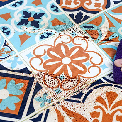 Skorter | 24" x 118" x 6mm Vinyl floor Living spaces Peel and Stick PVC floor