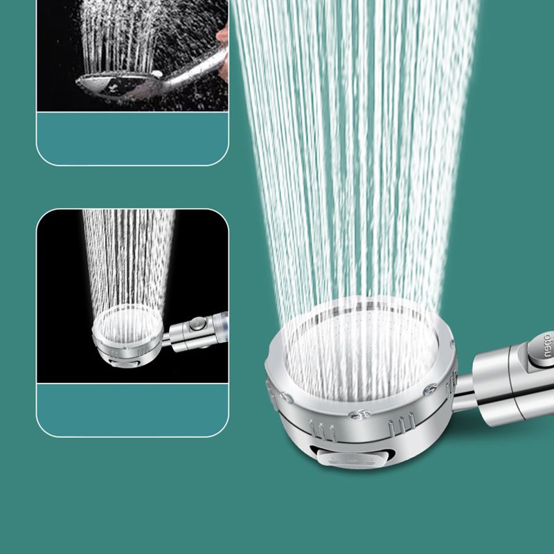 Skorter | Bathroom Shower Head Brass Round Filter Shower Head with Hose
