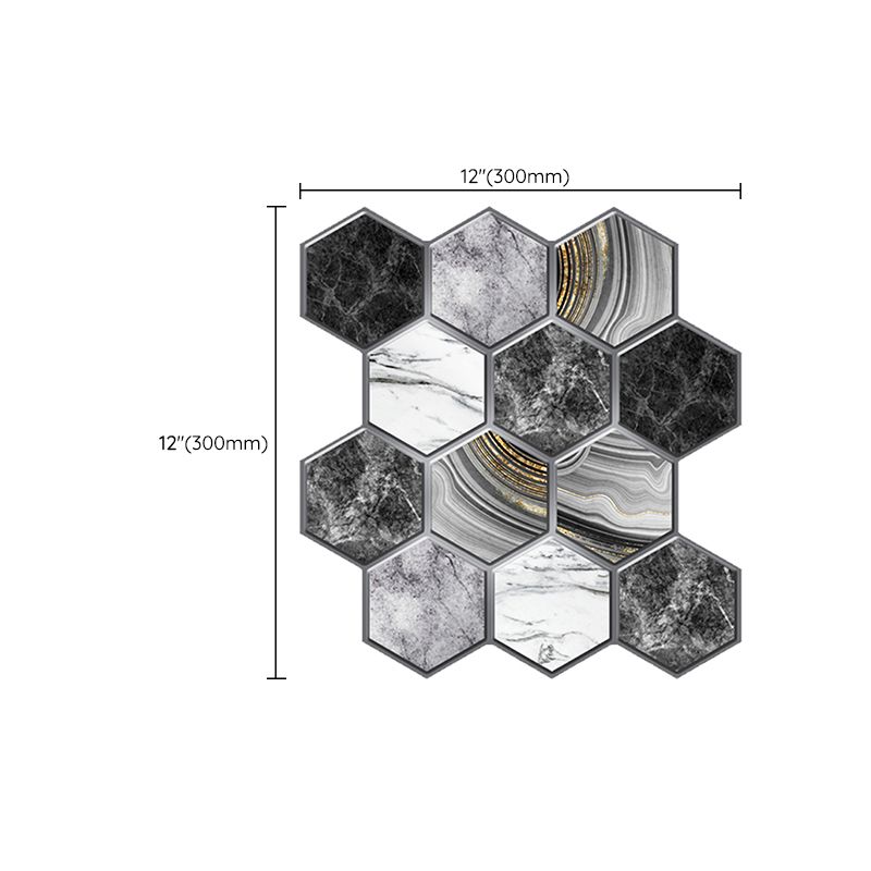 Skorter | 3D Wall Panel Modern Minimalistic Home Living Room Bathroom Panel Wall (5-Pack)