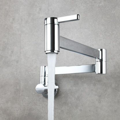 Skorter | 1-handle brushed nickel widespread faucet 1 hole wall-mounted bathroom faucet with brass
