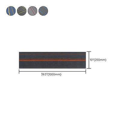 Skorter | Dark Color Level Loop Carpet Tile Non-Slip Self-Adhesive Indoor Office Carpet Tiles