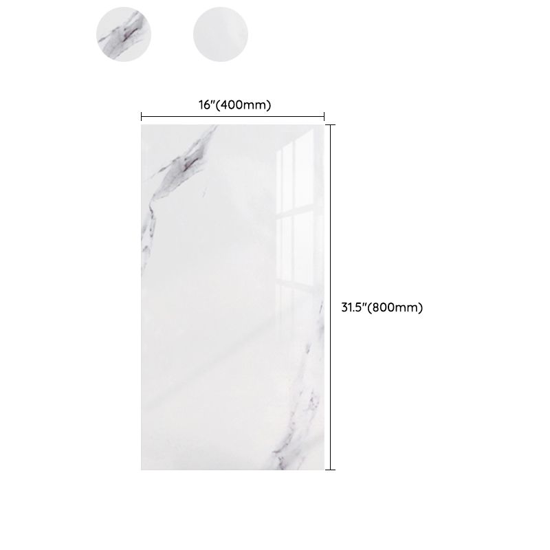 Skorter | 10 Pack PVC Rectangular Peel & Stick Subway Tile Kitchen and Bathroom