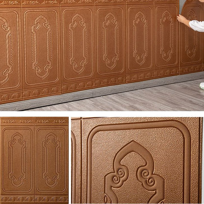Skorter | 3D back wall panels Contemporary plastic back wall panels with waterproof