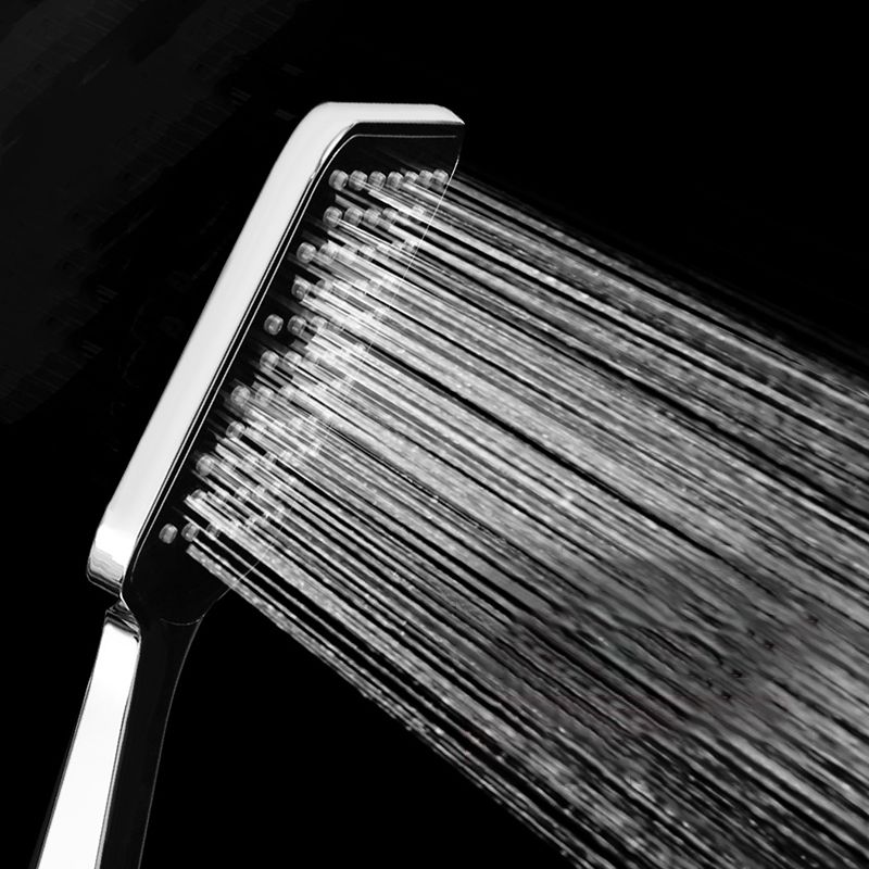 Skorter | Chrome Square Shower Head Combination Wall Mounted and Ceiling Mounted Handheld Shower