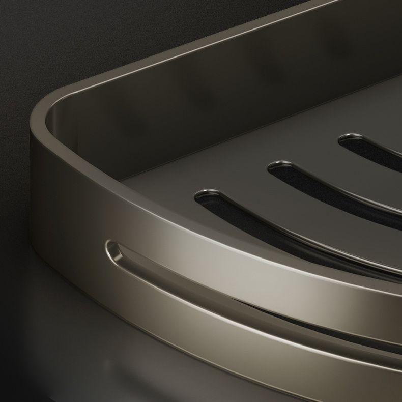 Skorter | Contemporary Bathroom Accessory Set 3-piece Bath Shelf with Hooks