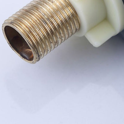 Skorter | Deck Mounted Center Freestanding Bathtub Filler Single Handle Freestanding Faucet