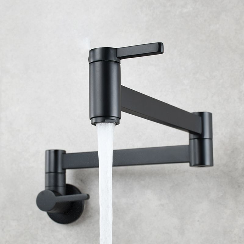 Skorter | 1-handle brushed nickel widespread faucet 1 hole wall-mounted bathroom faucet with brass