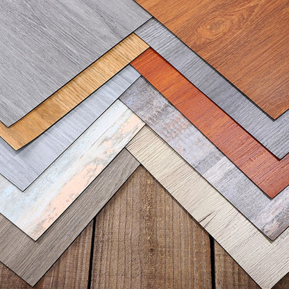 Skorter | Modern PVC flooring Peel and Stick wood look embossed vinyl floor tiles