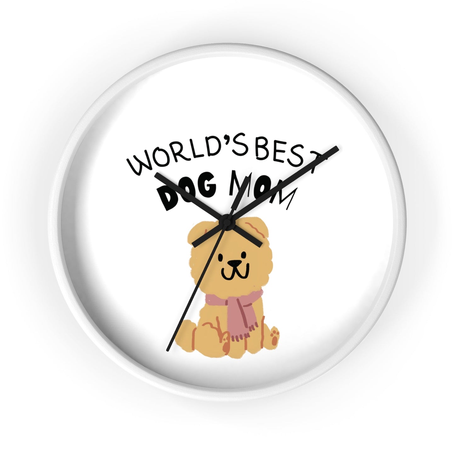 Skorter | Best Dog Mom Wall clock
