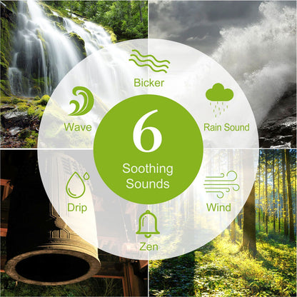 Skorter | 120ml Cooling mist humidifier Ultrasonic aroma essential oil diffuser