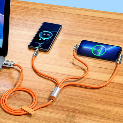 Skorter | Fast 120W Triple Charging Cable - Simple and Efficient