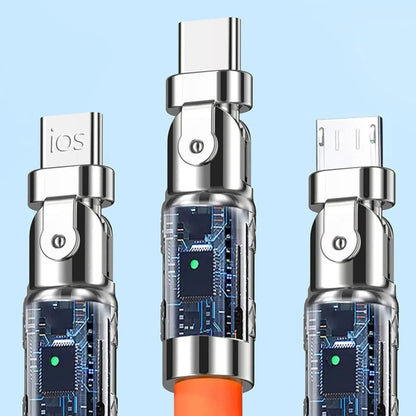Skorter | Fast 120W Triple Charging Cable - Simple and Efficient