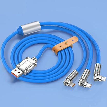 Skorter | Fast 120W Triple Charging Cable - Simple and Efficient