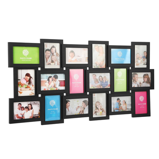 Skorter | 12/18 Picture Frames Collage for Pictures in 4" x 6" Glass Protection