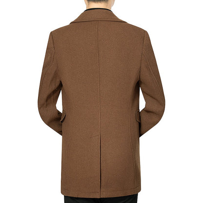 Elegant herrkappa med modern designkort