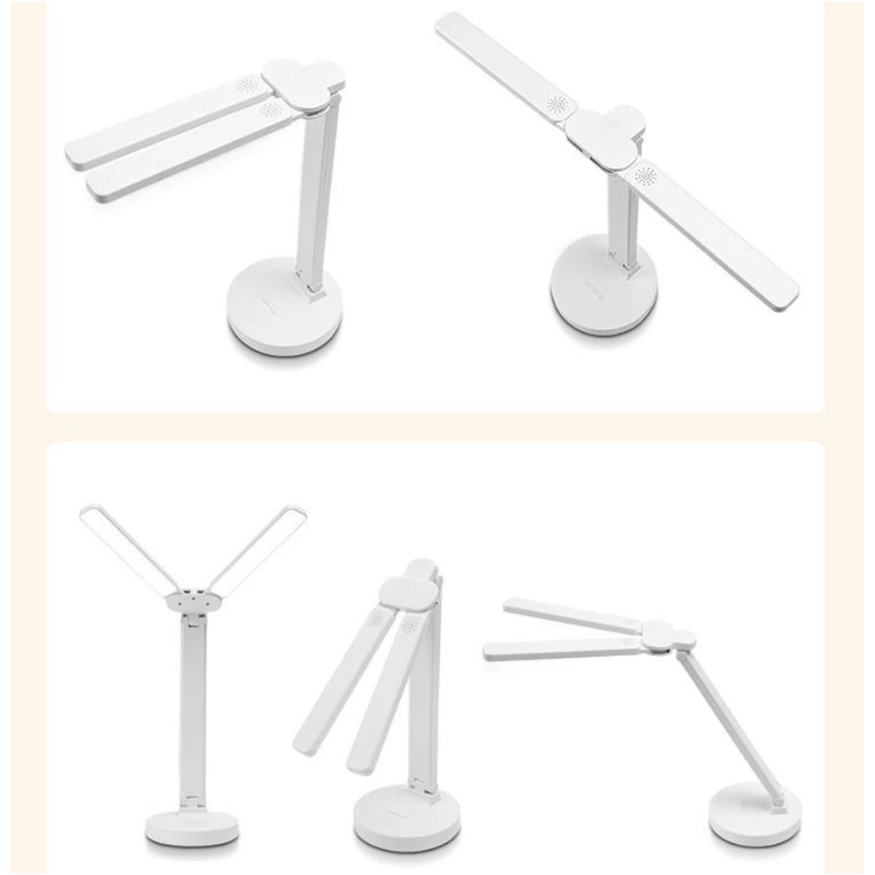 Skorter | Adjustable Reading Lamp - Rechargeable Dimmable with Phone Table