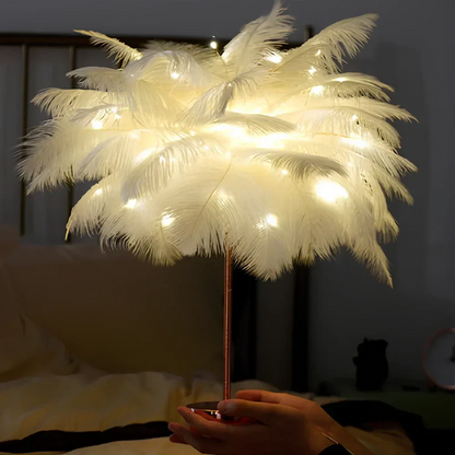 Skorter | LumaPalm Feather Palm Tree Lamp