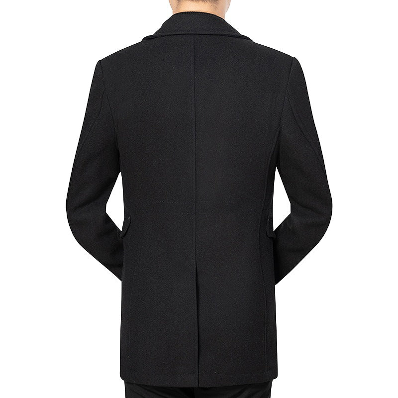 Elegant herrkappa med modern designkort