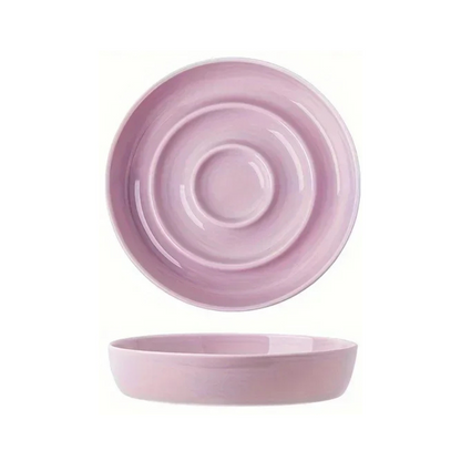 Skorter | Ceramic Anti-Choke Feeding Bowl – Slow Feeder for Cats and Dogs