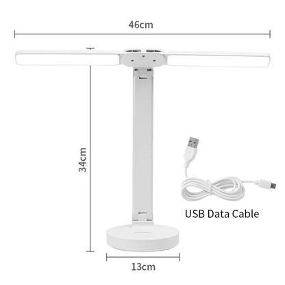 Skorter | Adjustable Reading Lamp - Rechargeable Dimmable with Phone Table