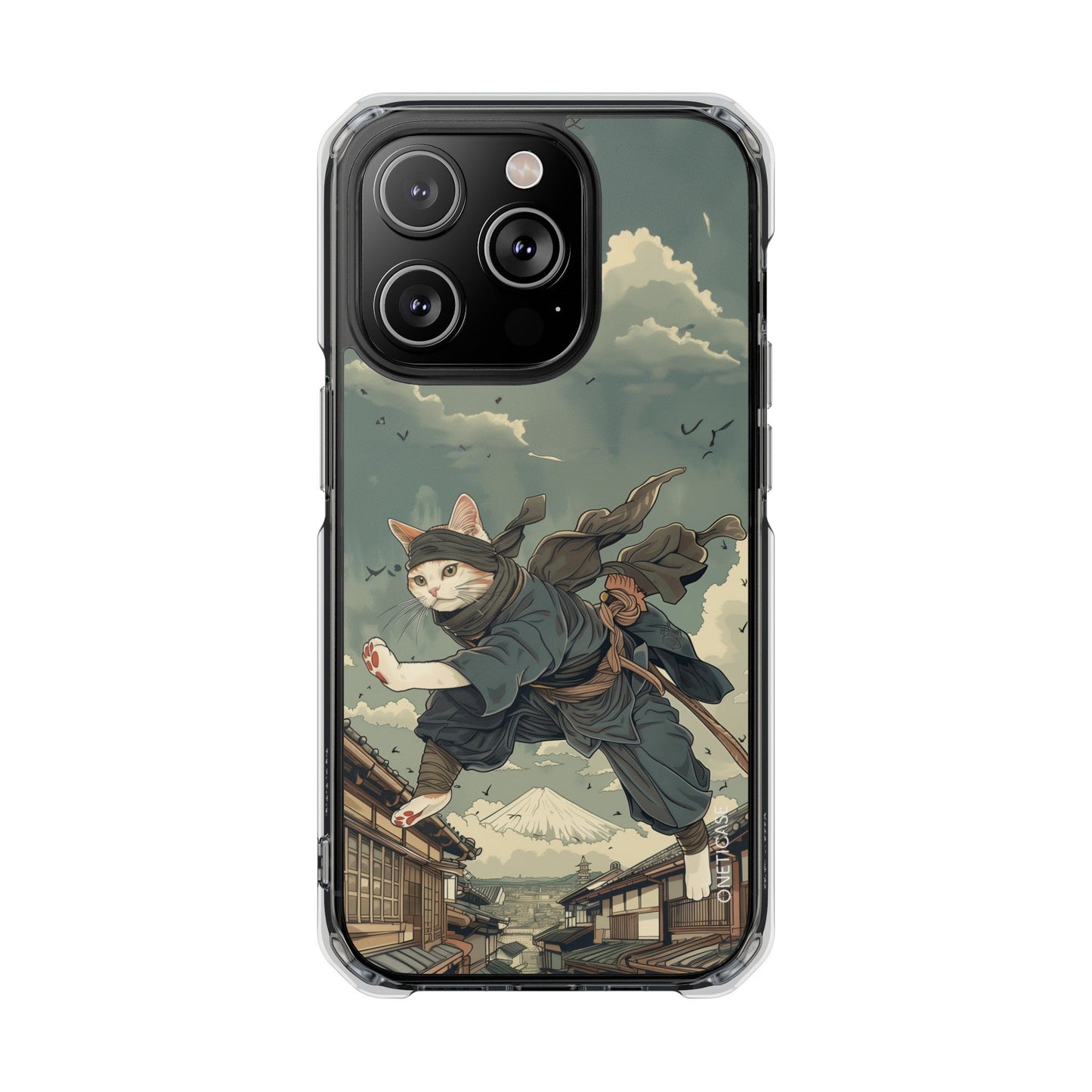 Skorter | Feline Stealth Magnetic Clear Case for iPhone Series