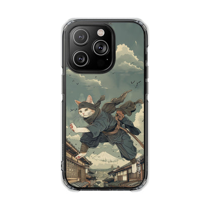 Skorter | Feline Stealth Magnetic Clear Case for iPhone Series