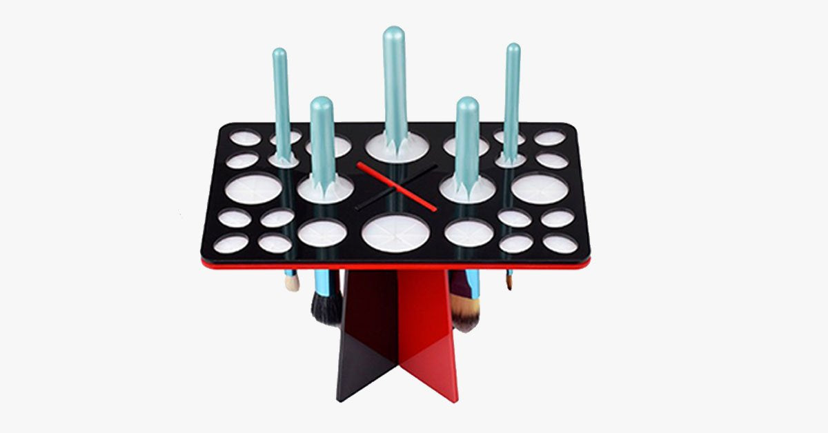 Skorter | Brush Dry Organizer – Professionally Dry Your Makeup Brushes