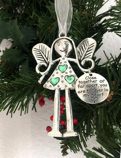 Skorter | Crazy beautiful friends forever - Angel ornament Christmas gift