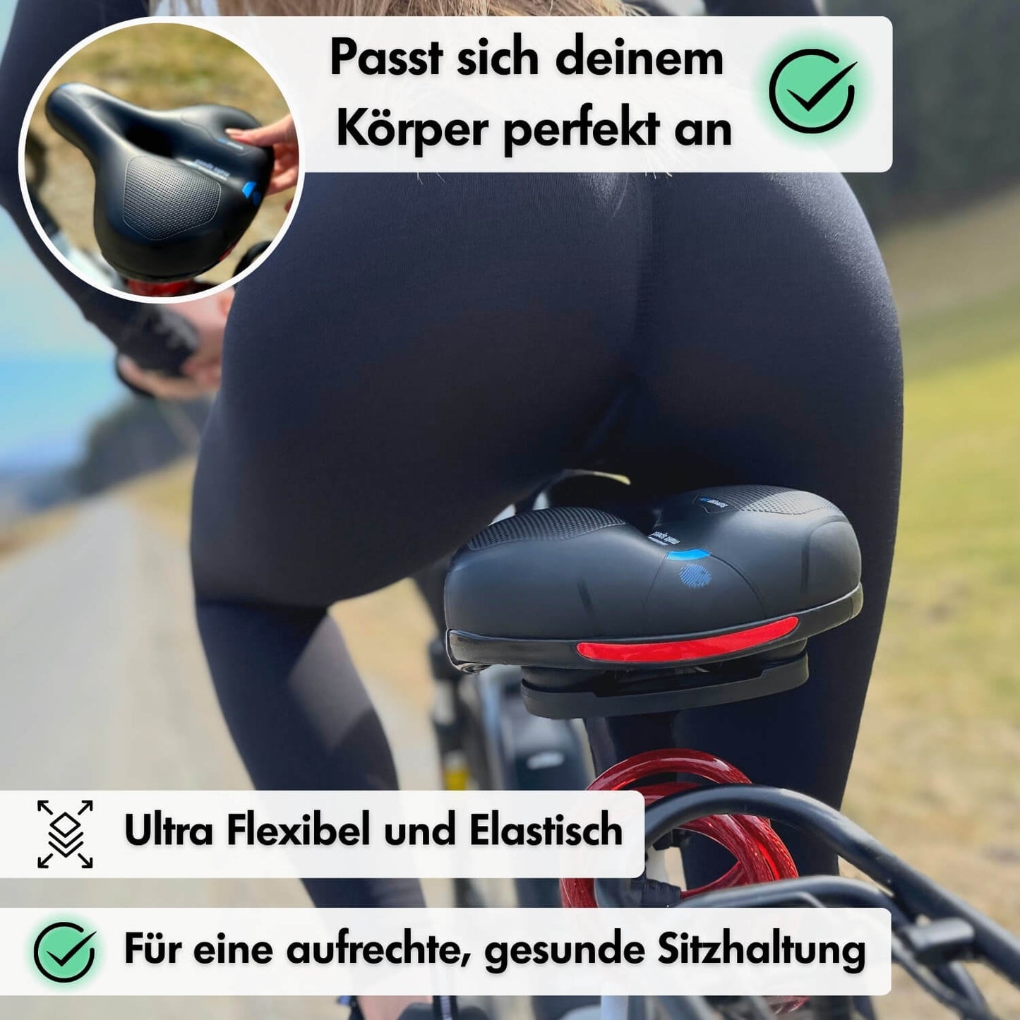 Skorter | CloudComfort Pro – Finally Pain-Free Cycling