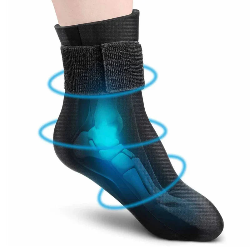 Skorter | Cooling & Warming Foot Brace | Adjustable, Breathable & Ideal for Injury Recovery
