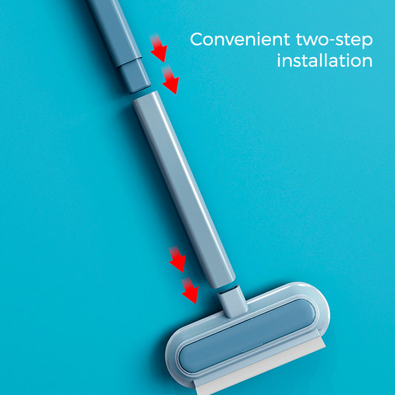 skorter | Double-sided window cleaning brush glass wiper, multifunctional pet hair lint remover