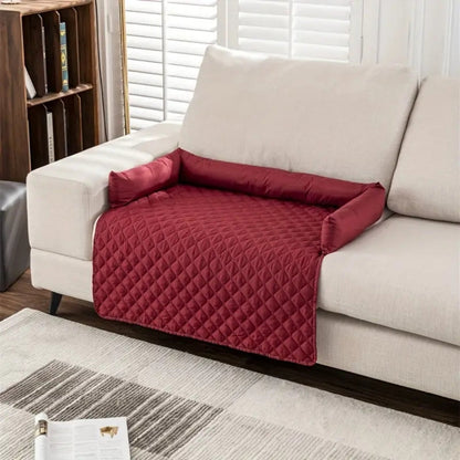 Skorter | Bolstered Quilted Pet Sofa Protector