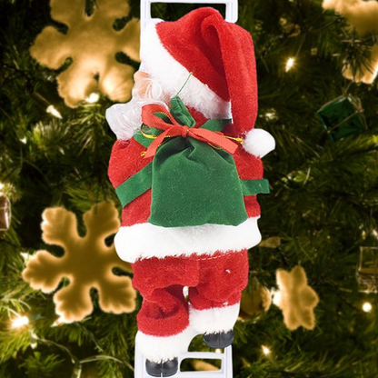 skorter | Electric Santa Claus Climbing Ladder With Music