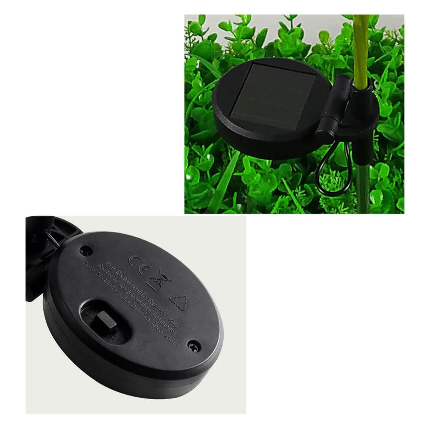 Skorter | Solar Tulip Lawn Light Outdoor Garden LED Tulip Flower Light Ground Stake Landscape Light