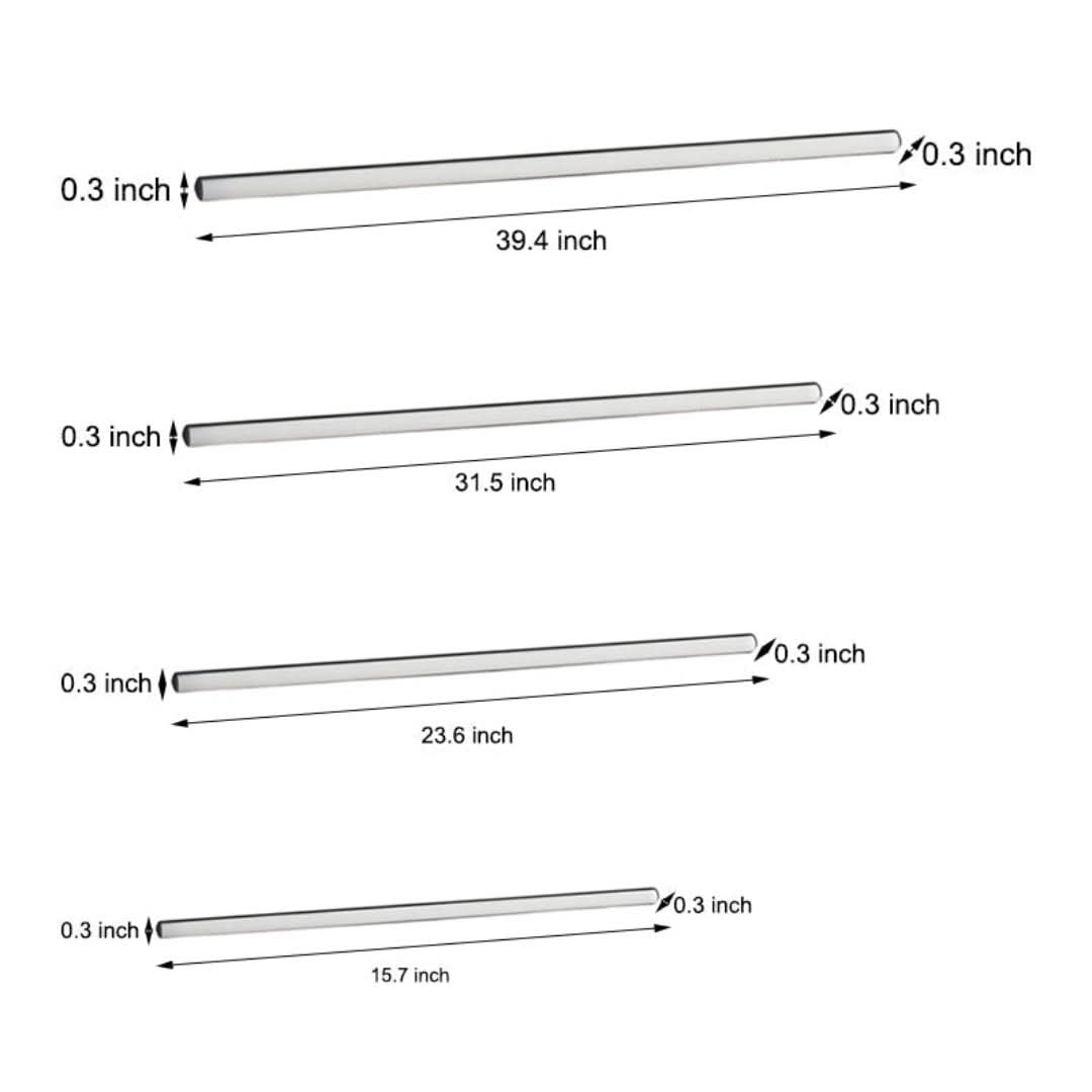 Skorter | Light Strips - 6 Pieces Long Stripe 12v