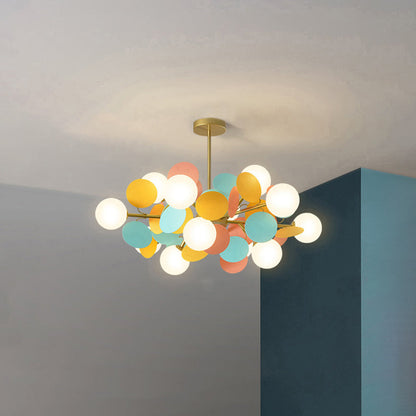 Skorter | Flower Branch Chandelier Living Room