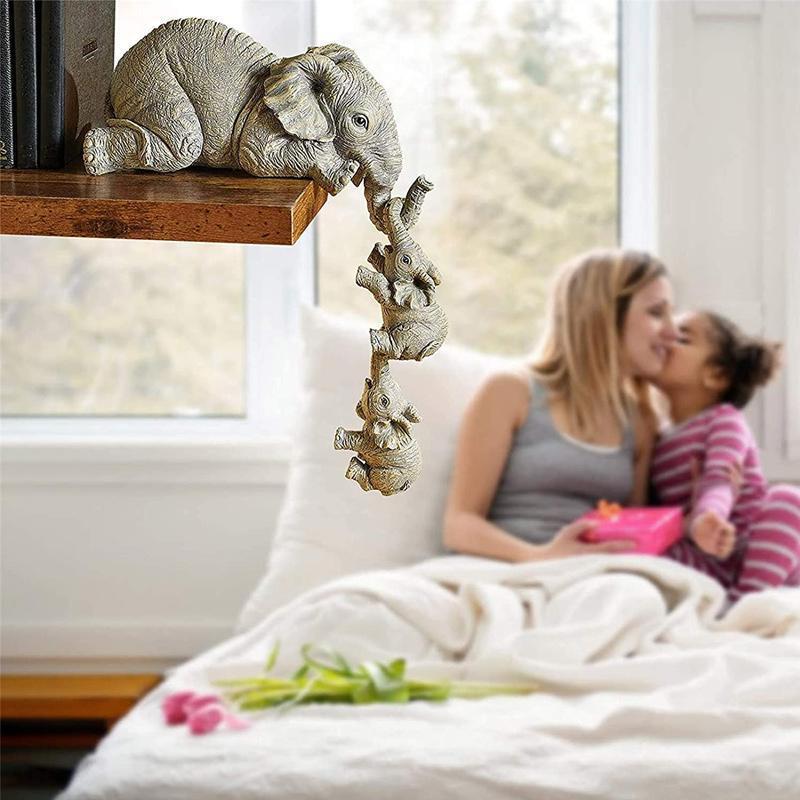 Skorter | Elephant sitter hand-painted figures