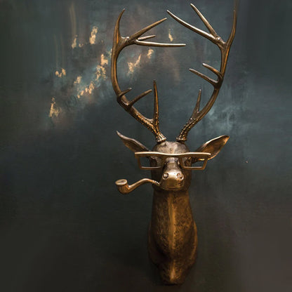 Skorter | Animal Head Resin Sculpture