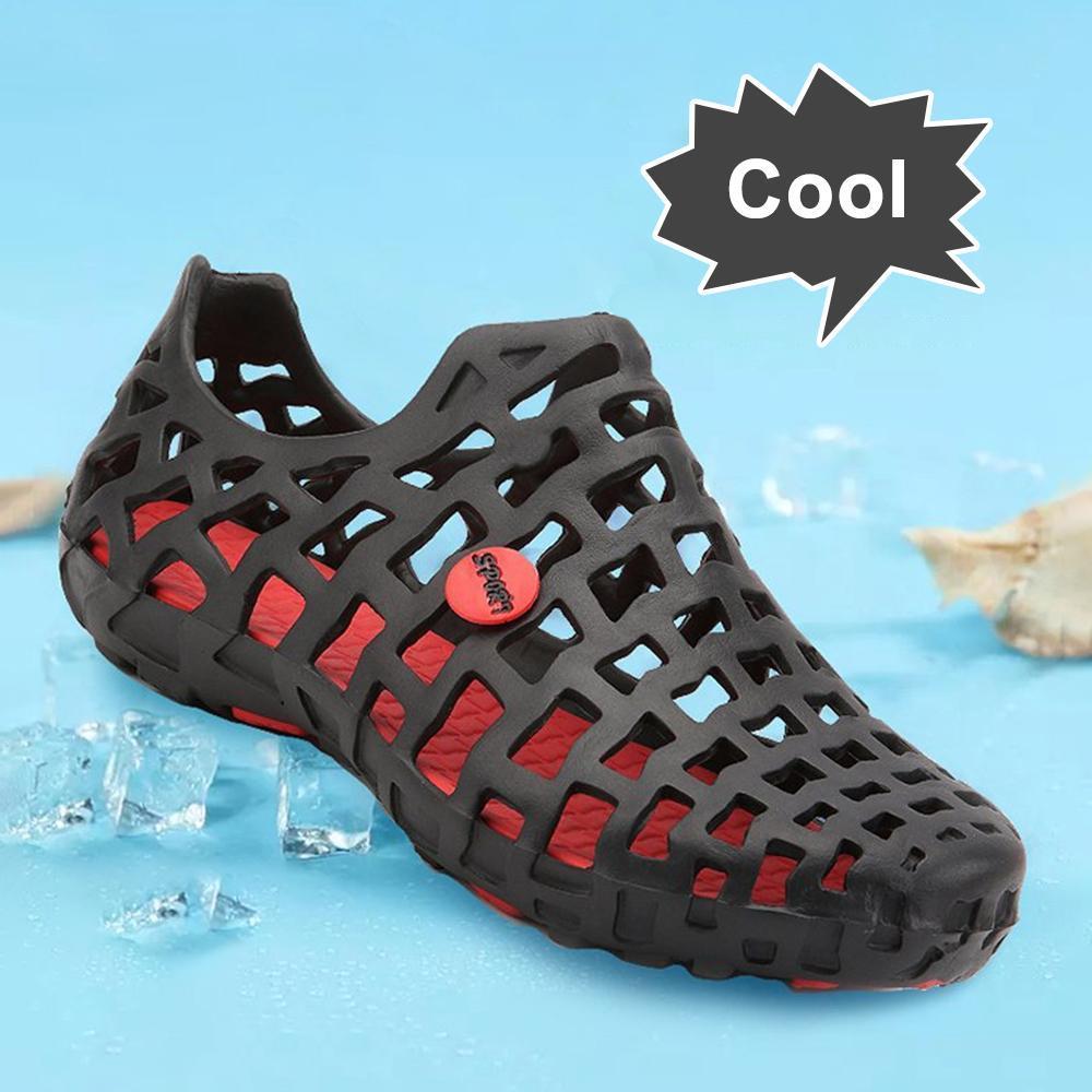 Skorter | Breathable Hollow Design Solid Flat