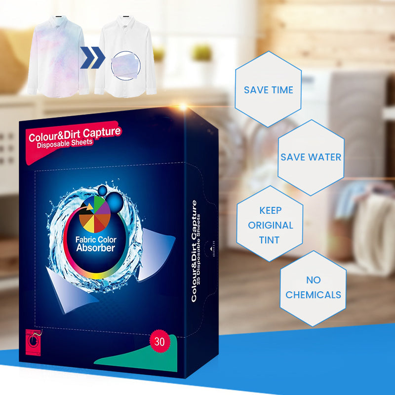 skorter | Color Keeper Sheets Color Absorbing Cloth Sheets, 30 pcs.