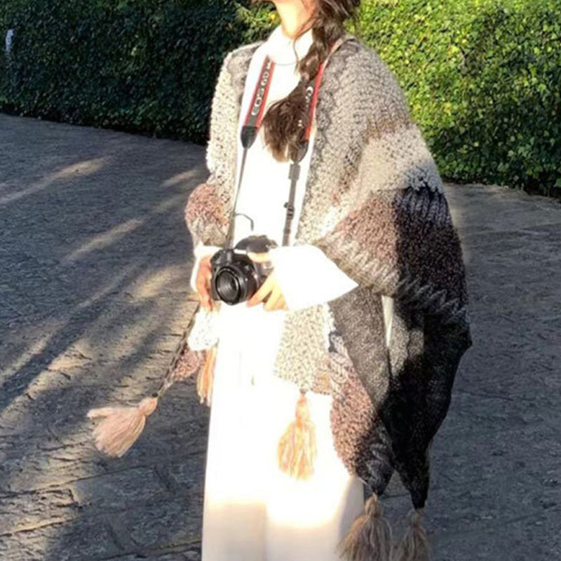 Skorter | Ethnic Style Knitted Scarf