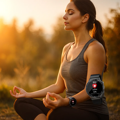 Skorter | CardioSense – Medical ECG Smartwatch with Osram Sensor & 24/7 Health Monitoring