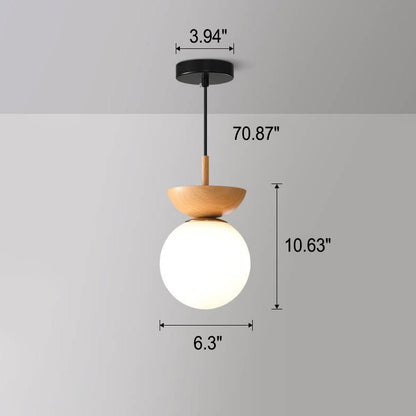Skorter | Hikari Japanese LED Ceiling Light – Minimalist Wooden Frame Zen Lamp