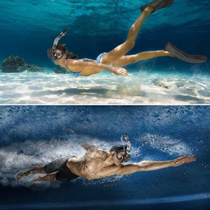 Skorter | Foldable Snorkel Mask with Anti-Fog Lens and Adjustable Strap for Easy Underwater Exploration