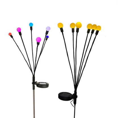 Skorter | Solar Garden LED Firefly Plug Light