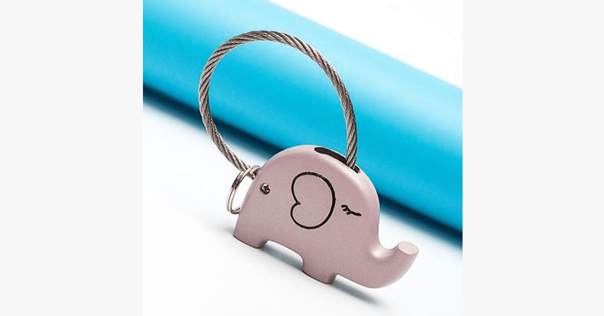 Skorter | Elephant Love Keychain Set