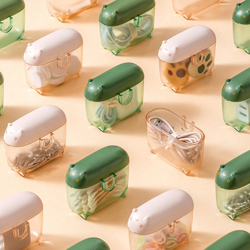 skorter | Cartoon Data Cable Storage Box