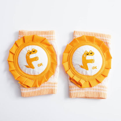 Skorter | Embroidery Print Baby Knee Pads