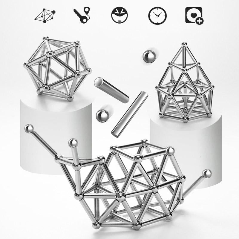 Skorter | DIY magnetic balls and rod set